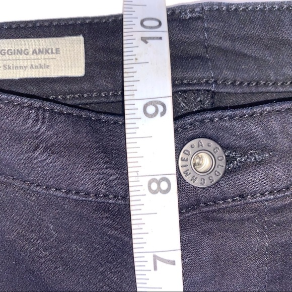 AG Adriano Goldschmied Black Super Skinny Ankle Jeans Size 32R - Picture 8 of 10